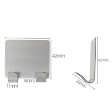 Load image into Gallery viewer, 1PC 304 stainless steel Razor Holder Men Shaving Shaver Razor Stand Shelf Shaving Razor Storage Rack Bathroom Hook Organizer