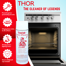 Load image into Gallery viewer, 19 Oz. Thor Oven and Kitchen Cleaner with Child Safe Lid - Deep Cleaning, Heavy Duty Degreaser, Tough on Grime, Grease, Stains &amp; Build-Up.
