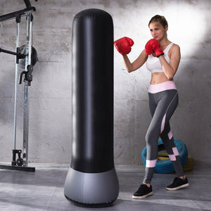 Vertical Inflatable Boxing Bag  Column Punching Bag PVC Thickening Boxing Pillar Tumbler Fitness Tool For Home Gym Fitness