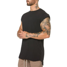 Load image into Gallery viewer, No.12 Cotton Gym Shirt Workout Training Tees Fitness Top Sports
