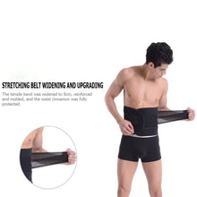 Load image into Gallery viewer, Waist Sweat Belt Lumbar Brace Strap Support Adjustable Trimmer Bandage Protector Sports Fitness Practical Accessaries Supplies
