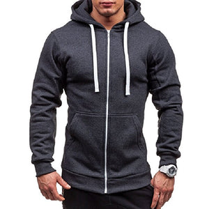 NO.13-Maxwears,Mens Sweatshirts Exercise Hoodies Workout Jackets Coat Gym Running Shirts Windbreaker