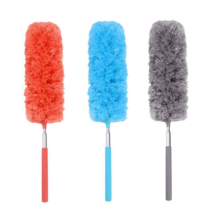 2020 Adjustable Microfiber Dusting Brush Extend Stretch Feather Home Duster Air-condition Car Furniture Household Cleaning Brush