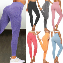 Load image into Gallery viewer, High Waist Seamless Leggings Push Up Leggins Sport Women Fitness Running Yoga Pants Energy Elastic Trousers Gym Girl Tights
