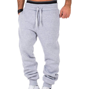 Workout Pants Sweatpants Casual Elastic Solid Drawstring Trousers 2020 New Men Loose Sports Pants Sportswear Male