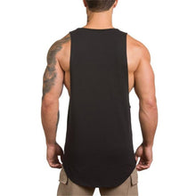 Load image into Gallery viewer, Men&#39;s Summer Bodybuilding Tank Vest Top T-shirt Brand Clothing Fitness Singlet Sleeveless Cotton Workout Casual Gyms#30
