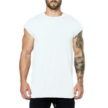 Load image into Gallery viewer, No.12 Cotton Gym Shirt Workout Training Tees Fitness Top Sports
