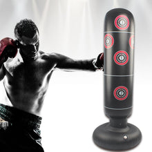 Load image into Gallery viewer, Vertical Inflatable Boxing Bag  Column Punching Bag PVC Thickening Boxing Pillar Tumbler Fitness Tool For Home Gym Fitness
