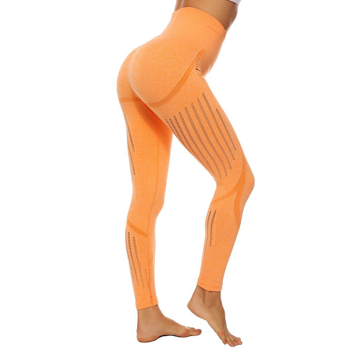 Sexy Yoga Pants Women Vital Seamless High Waist Fitness Gym Leggings Women Sport Tights Workout Yoga Hollow Sport Trainning Wear