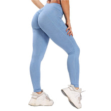 Load image into Gallery viewer, CROSS1946 Women Push Up Stretch Gym Leggings Seamless  Sports Leggings Running Sportswear Women Fitness Pants Yoga Pants 2020
