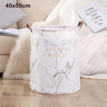 Load image into Gallery viewer, 1pc Folding Laundry Basket Round Storage Bin Bag Large Hamper Collapsible Clothes Toy Basket Bucket Organizer Large Capacity
