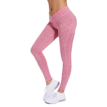 Load image into Gallery viewer, CROSS1946 Women Push Up Stretch Gym Leggings Seamless  Sports Leggings Running Sportswear Women Fitness Pants Yoga Pants 2020
