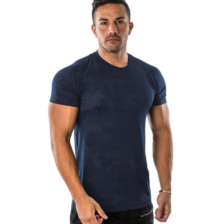 No.9 Cotton Short Sleeve Camouflage t-Shirt Men