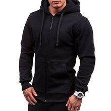 Load image into Gallery viewer, NO.13-Maxwears,Mens Sweatshirts Exercise Hoodies Workout Jackets Coat Gym Running Shirts Windbreaker
