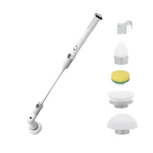 Load image into Gallery viewer, 112cm Practical Cleaning Brush Kitchen Scrub Cleaner Tools Set Electric Spin Scrubber Bathroom Turbo Long Handle Cleaner
