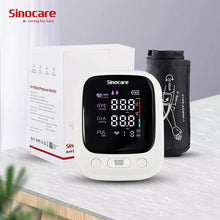 Load image into Gallery viewer, Sinocare™ Portable Electronic Blood Pressure/Sphygmomanometer Monitor (2 Users)
