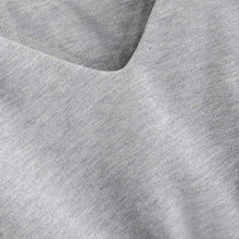 Load image into Gallery viewer, Feitong Fashion Women Cropped Sweatshirt Solid Deep V-Neck Long Sleeve Collect Waist Crop Sweatshirt Top camisa de entrenamiento
