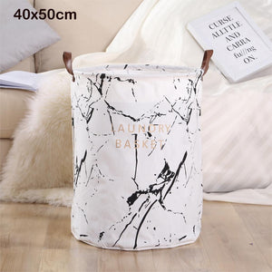 1pc Folding Laundry Basket Round Storage Bin Bag Large Hamper Collapsible Clothes Toy Basket Bucket Organizer Large Capacity