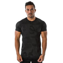 Load image into Gallery viewer, No.9 Cotton Short Sleeve Camouflage t-Shirt Men
