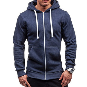 NO.13-Maxwears,Mens Sweatshirts Exercise Hoodies Workout Jackets Coat Gym Running Shirts Windbreaker