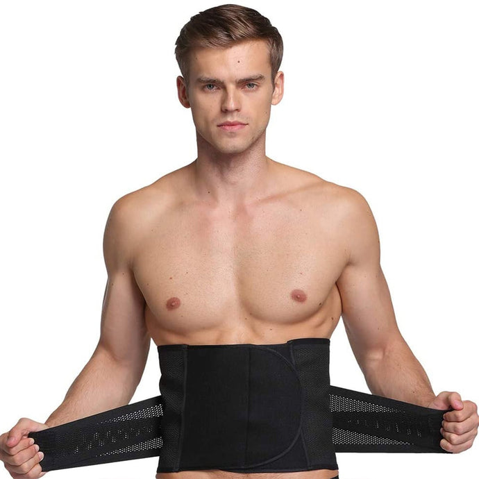 Waist Sweat Belt Lumbar Brace Strap Support Adjustable Trimmer Bandage Protector Sports Fitness Practical Accessaries Supplies