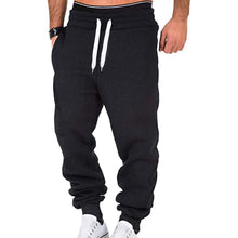 Load image into Gallery viewer, Workout Pants Sweatpants Casual Elastic Solid Drawstring Trousers 2020 New Men Loose Sports Pants Sportswear Male
