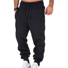 Load image into Gallery viewer, Workout Pants Sweatpants Casual Elastic Solid Drawstring Trousers 2020 New Men Loose Sports Pants Sportswear Male
