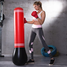 Load image into Gallery viewer, Vertical Inflatable Boxing Bag  Column Punching Bag PVC Thickening Boxing Pillar Tumbler Fitness Tool For Home Gym Fitness
