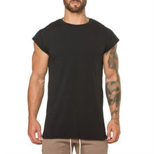 Load image into Gallery viewer, No.12 Cotton Gym Shirt Workout Training Tees Fitness Top Sports
