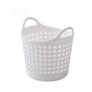 Household Storage Baskets Receiving Basket Mini Desktop Storage Trash Basket Creative Fashion Trash Can Bath Toy storage basket