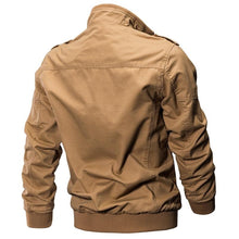 Load image into Gallery viewer, TACVASEN Military Jacket Men Winter Bomber Jacket Coat Army Safari Cotton Pilot Jacket Autumn Fashion Casual Cargo Slim Fit Coat
