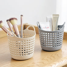 Load image into Gallery viewer, Household Storage Baskets Receiving Basket Mini Desktop Storage Trash Basket Creative Fashion Trash Can Bath Toy storage basket
