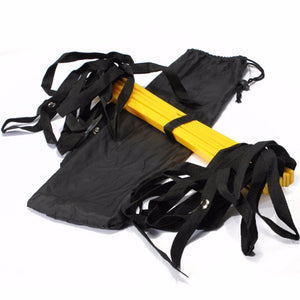 4 Styles 5/8/10/11 Rung Nylon Straps Training Ladders Agility Speed Ladder Stairs for Soccer and Football Speed Ladder Equipment