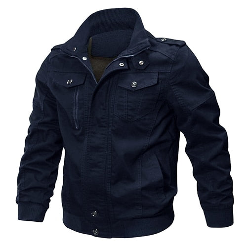 Depict™ Utility Cargo Bomber Jacket