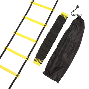 4 Styles 5/8/10/11 Rung Nylon Straps Training Ladders Agility Speed Ladder Stairs for Soccer and Football Speed Ladder Equipment