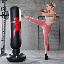 Load image into Gallery viewer, Vertical Inflatable Boxing Bag  Column Punching Bag PVC Thickening Boxing Pillar Tumbler Fitness Tool For Home Gym Fitness
