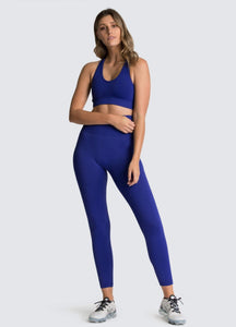 seamless hyperflex workout set sport leggings and top set yoga outfits for women sportswear athletic clothes gym sets 2 piece