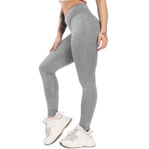 CROSS1946 Women Push Up Stretch Gym Leggings Seamless  Sports Leggings Running Sportswear Women Fitness Pants Yoga Pants 2020