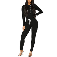 Load image into Gallery viewer, Solid Tracksuit Women Set hoodies and pants set European And American Autumn And Winter Women&#39;s New Sports Suit Two-Piece#g4
