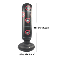 Load image into Gallery viewer, Vertical Inflatable Boxing Bag  Column Punching Bag PVC Thickening Boxing Pillar Tumbler Fitness Tool For Home Gym Fitness
