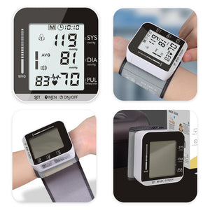 Tonometer Digital Portable Blood Pressure Monitor Cuff 